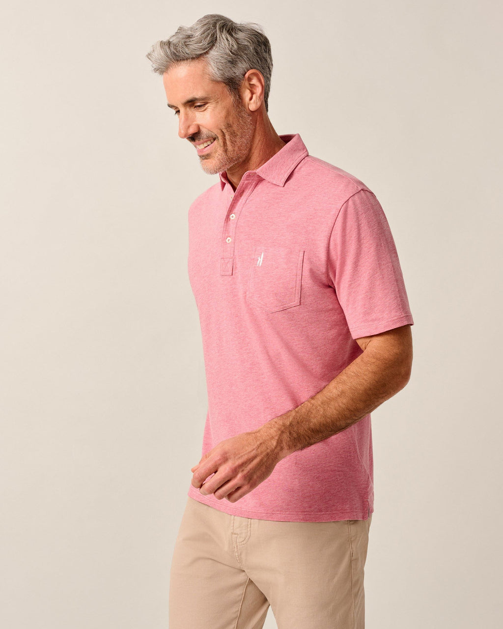 Johnnie-O Original 4-Button Polo - Heathered 2.0