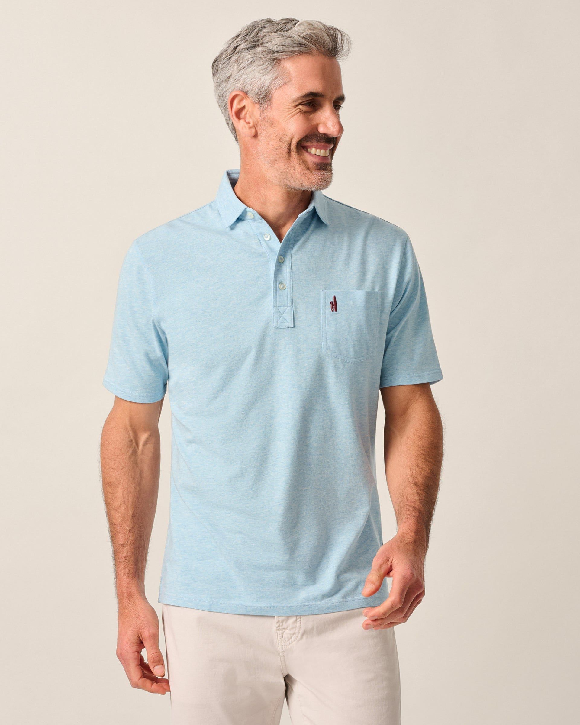 Johnnie-O Original 4-Button Polo - Heathered 2.0