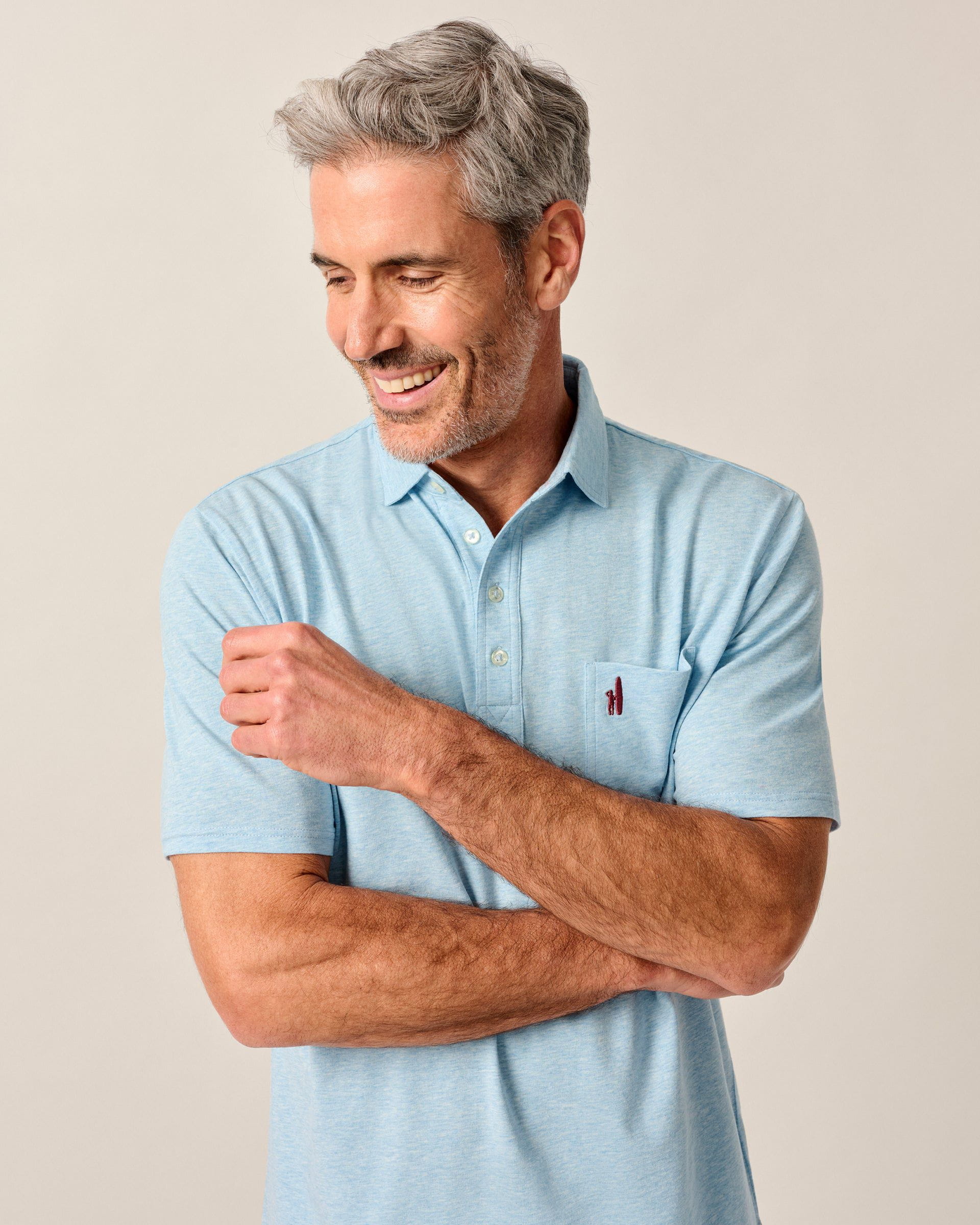 Johnnie-O Original 4-Button Polo - Heathered 2.0