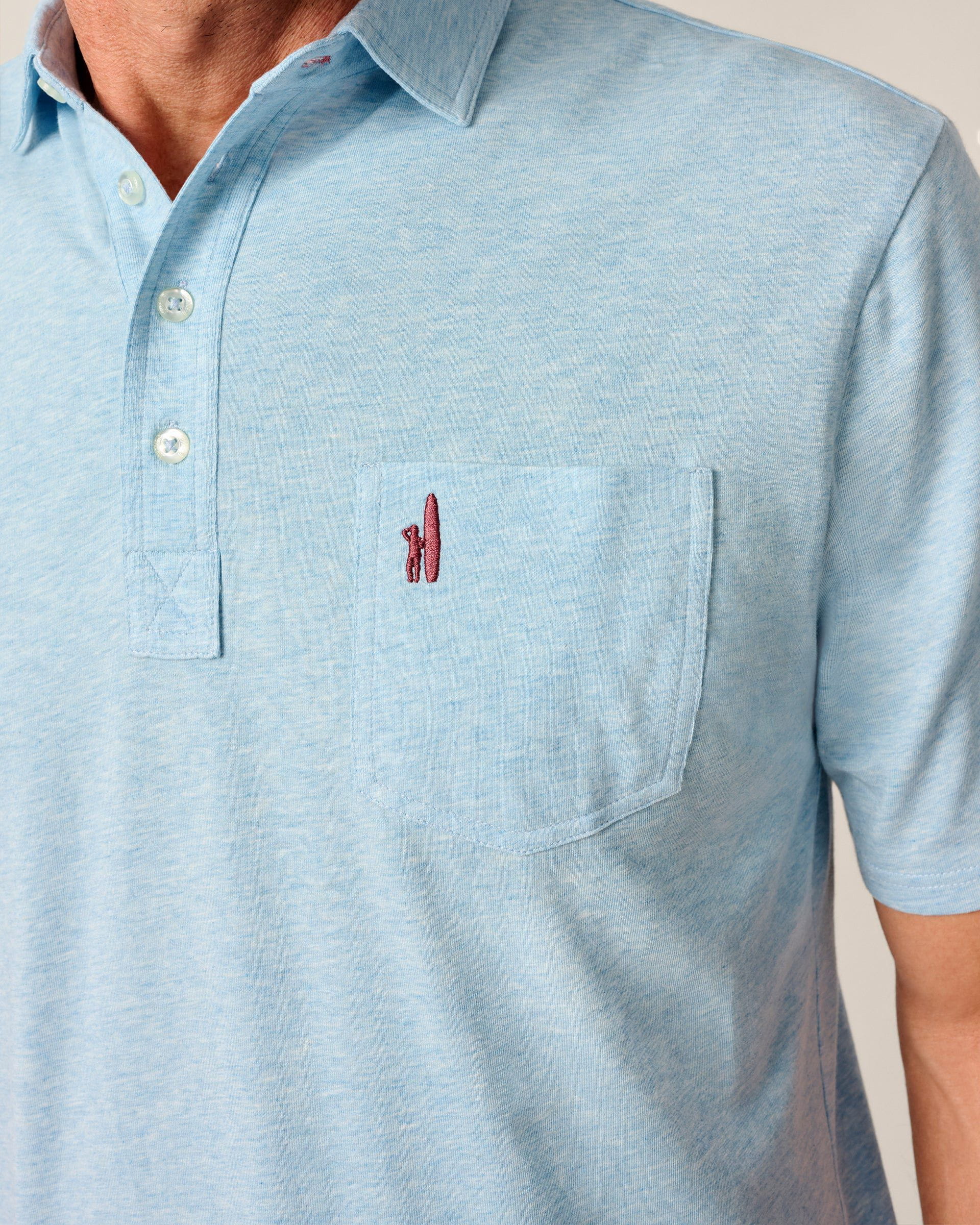 Johnnie-O Original 4-Button Polo - Heathered 2.0