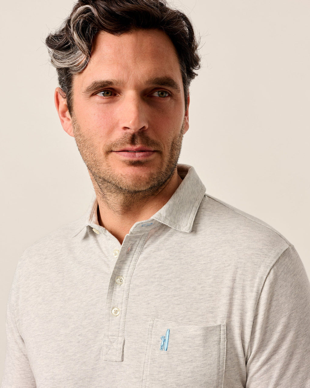 Johnnie-O Original 4-Button Polo - Heathered 2.0