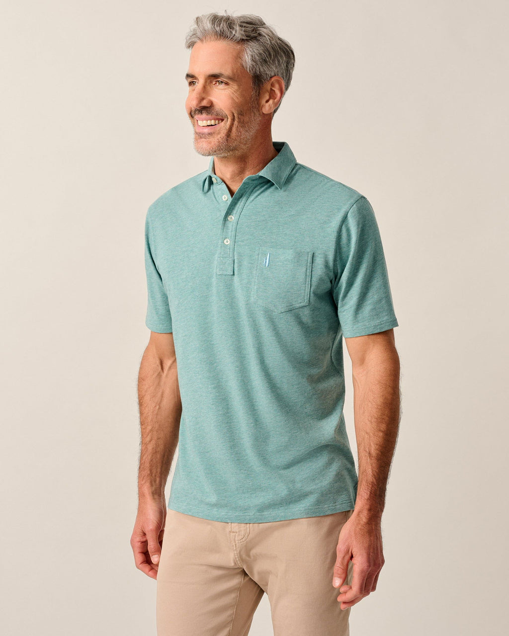 Johnnie-O Original 4-Button Polo - Heathered 2.0