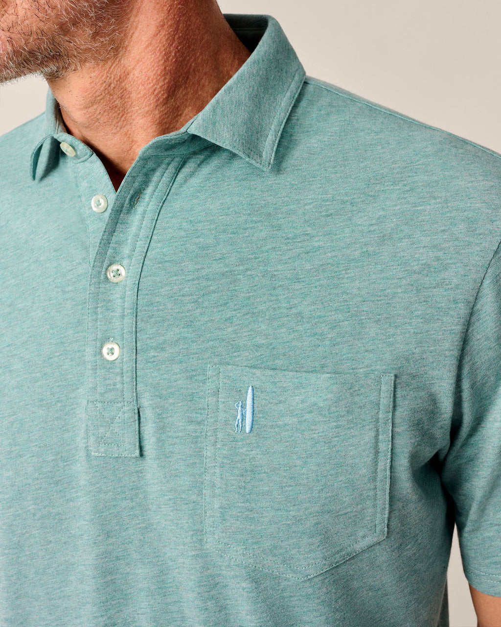 Johnnie-O Original 4-Button Polo - Heathered 2.0