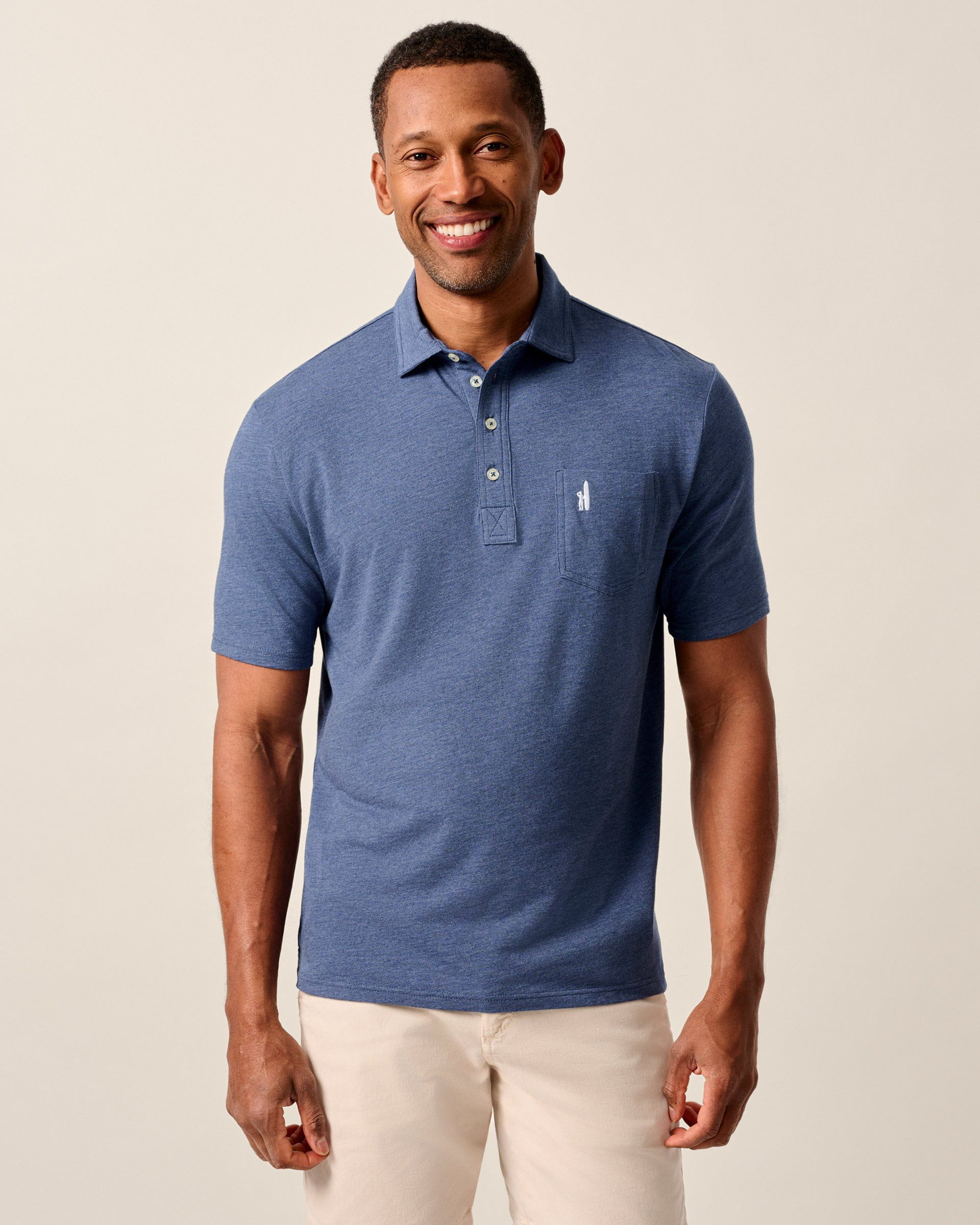 Johnnie-O Original 4-Button Polo - Heathered 2.0