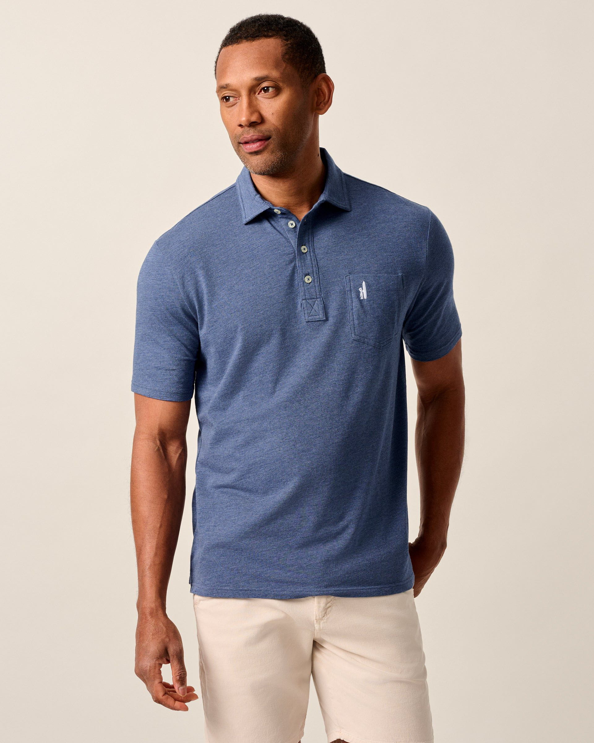 Johnnie-O Original 4-Button Polo - Heathered 2.0