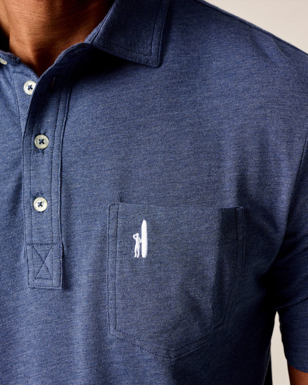 Johnnie-O Original 4-Button Polo - Heathered 2.0