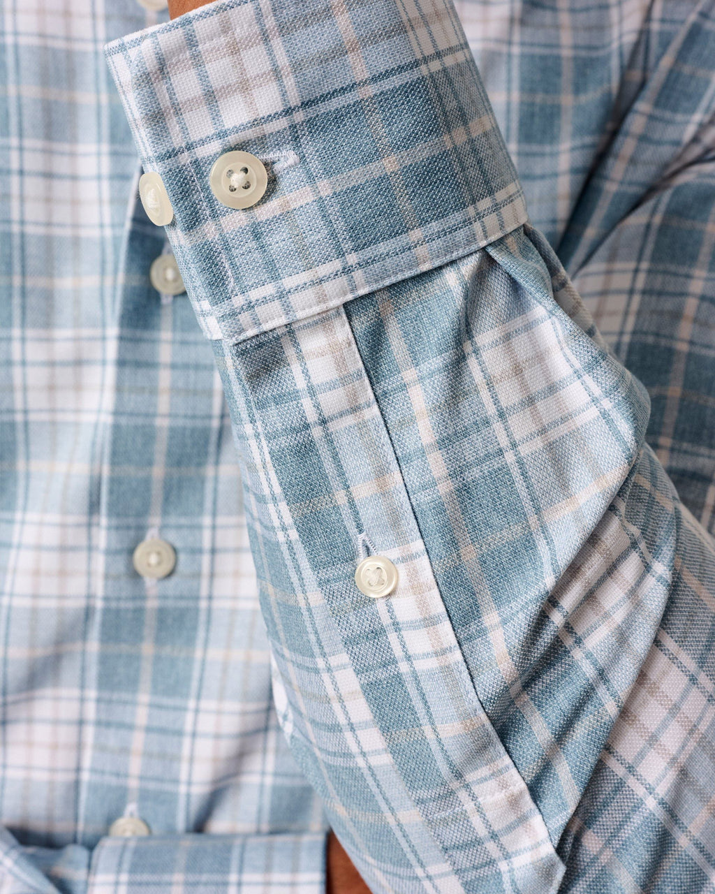 Johnnie-O Everyday Performance Button Down Shirt - Hendley, Laguna Blue