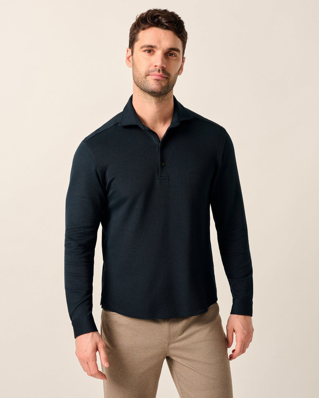 Johnnie-O Top Shelf Long Sleeve Performance Polo - Highburry