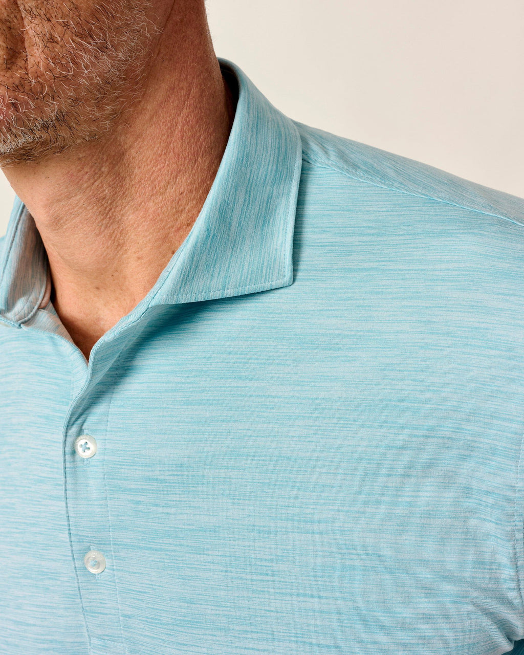 Johnnie-O Performance Featherweight Polo - Solid, Haze