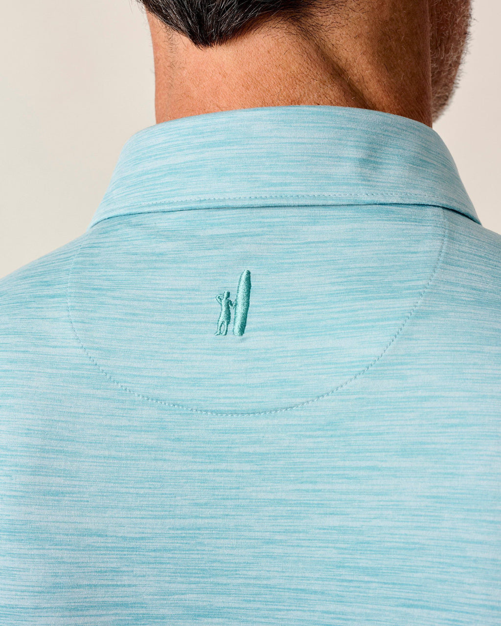 Johnnie-O Performance Featherweight Polo - Solid, Haze