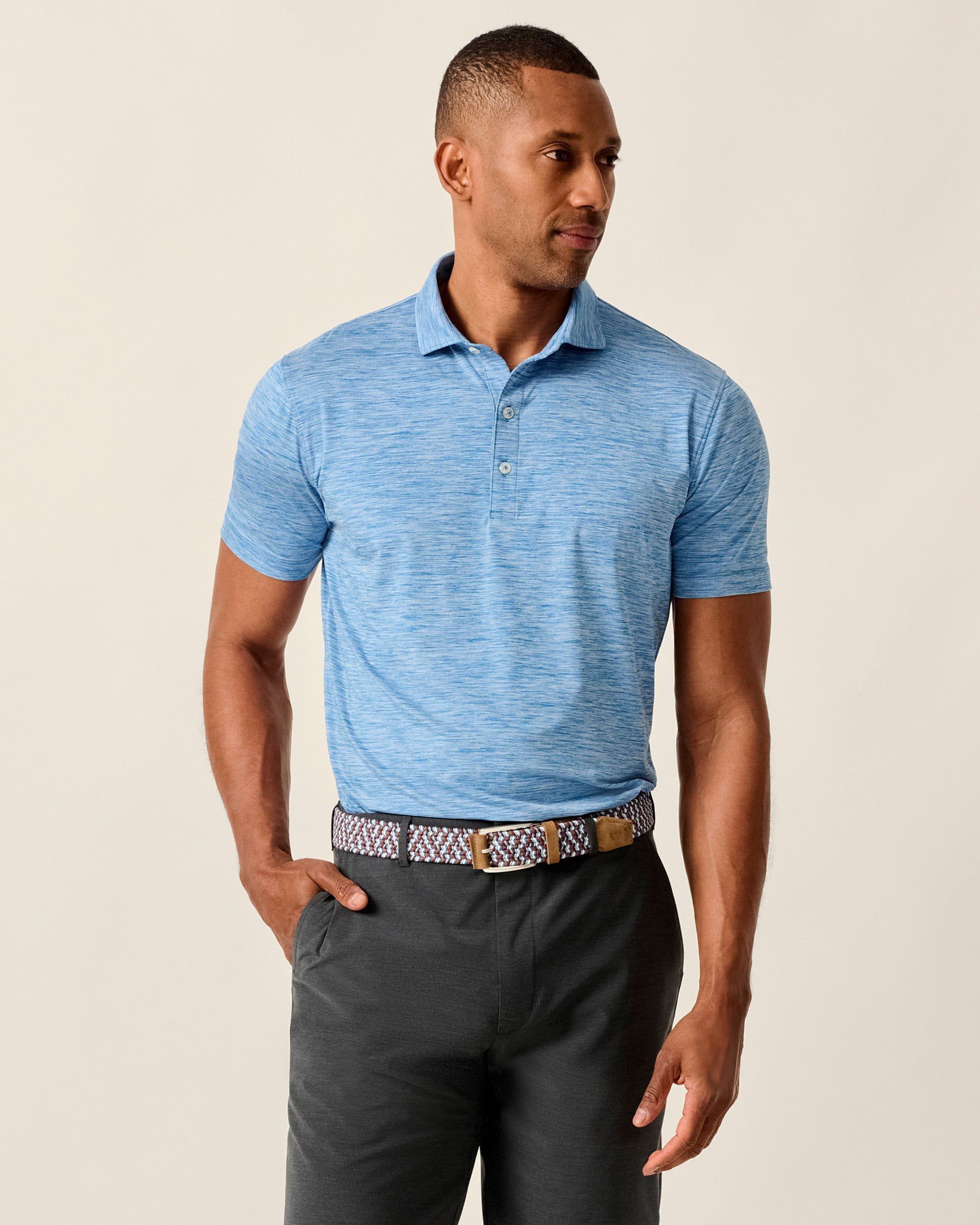 Johnnie-O Featherweight Performance Polo - Huronn