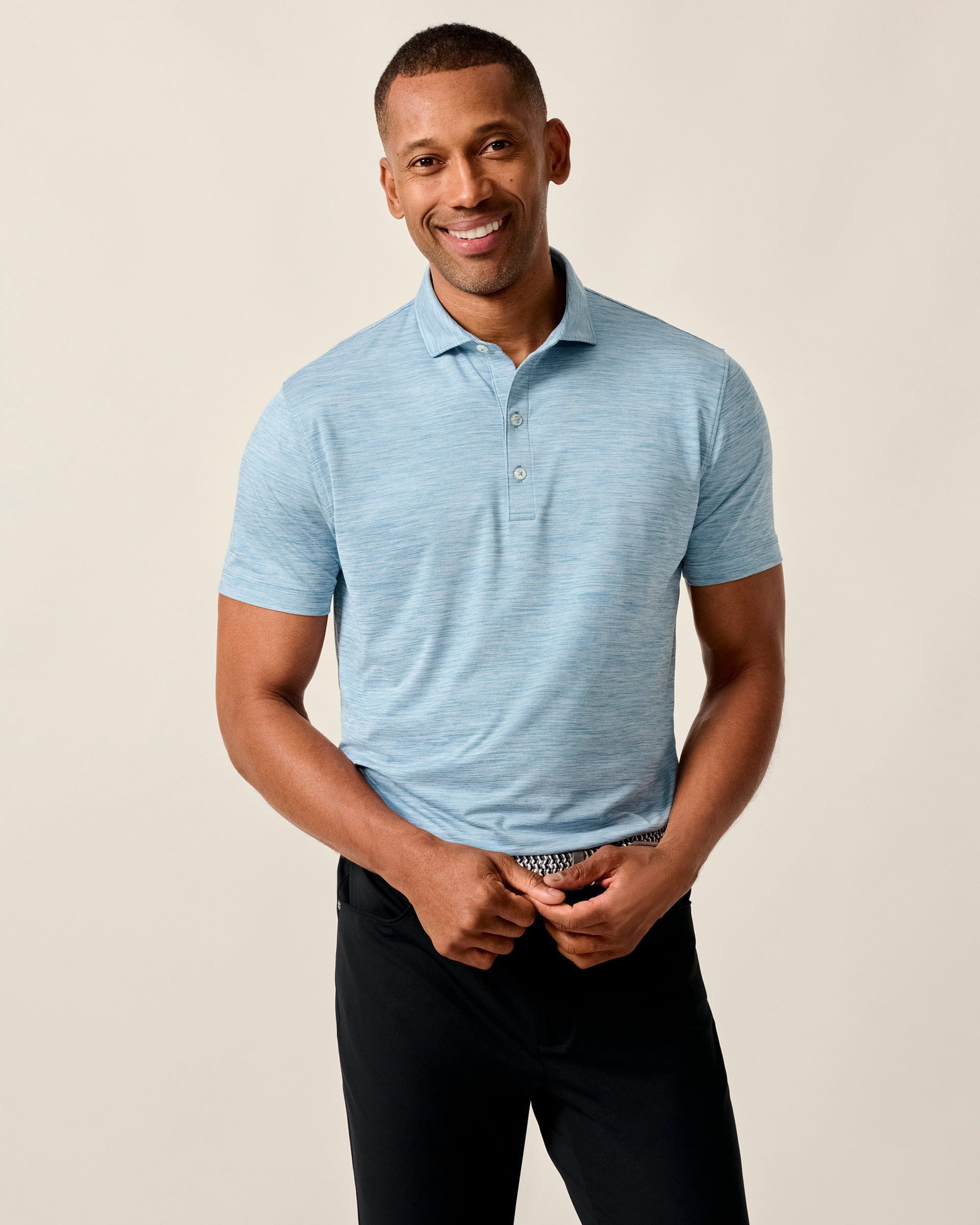 Johnnie-O Featherweight Performance Polo - Huronn