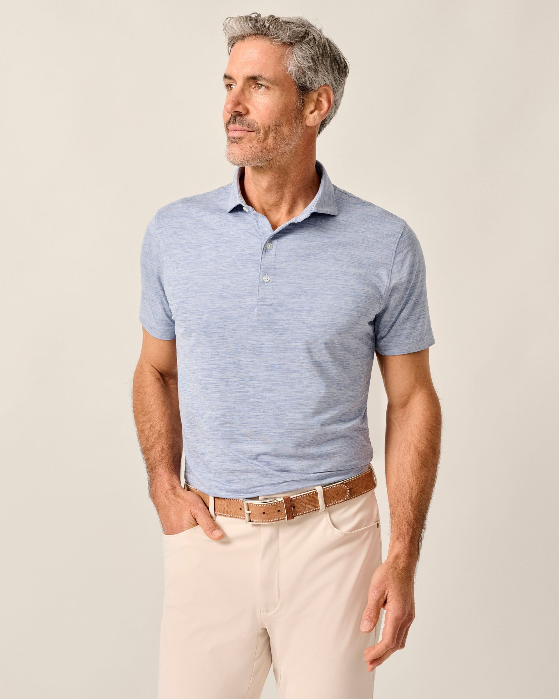 Johnnie-O Featherweight Performance Polo - Huronn