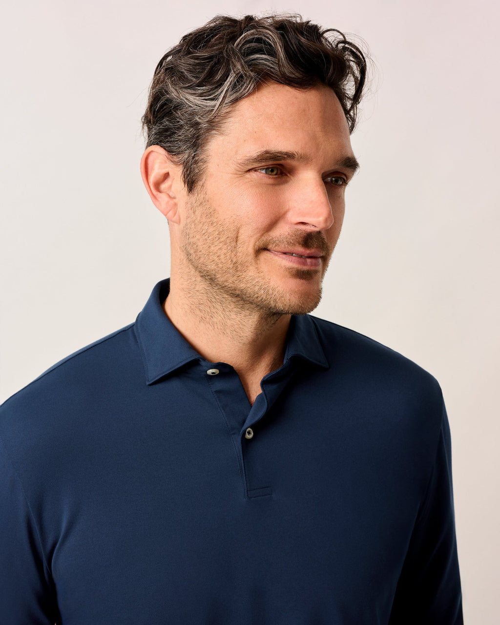Johnnie-O Top Shelf Long Sleeve Polo - Idris