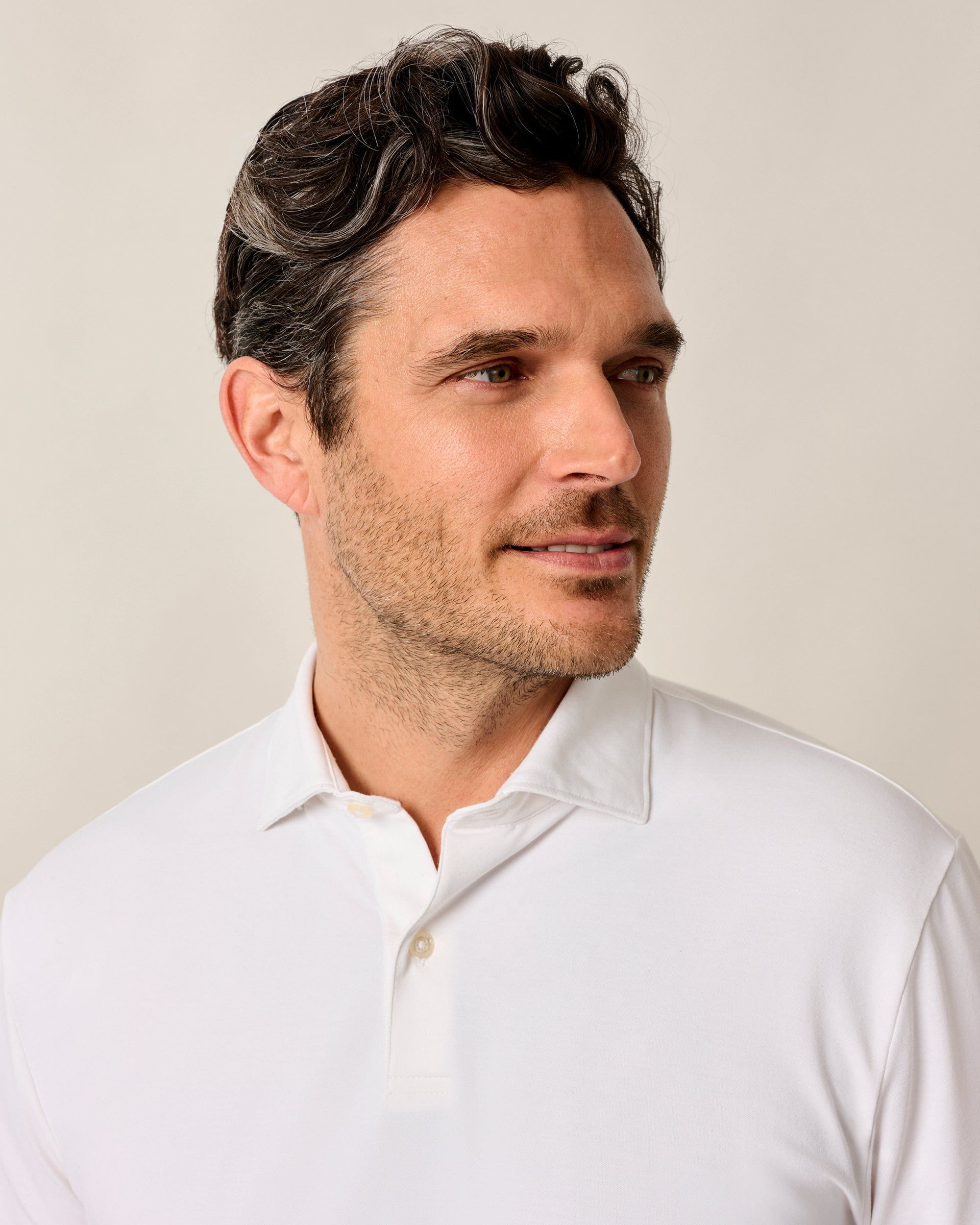 Johnnie-O Top Shelf Long Sleeve Polo - Idris