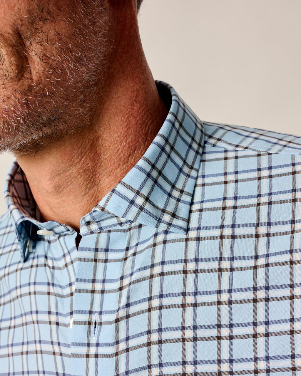 Johnnie-O Featherweight Performance Button Down Shirt - Jaden, Maliblu