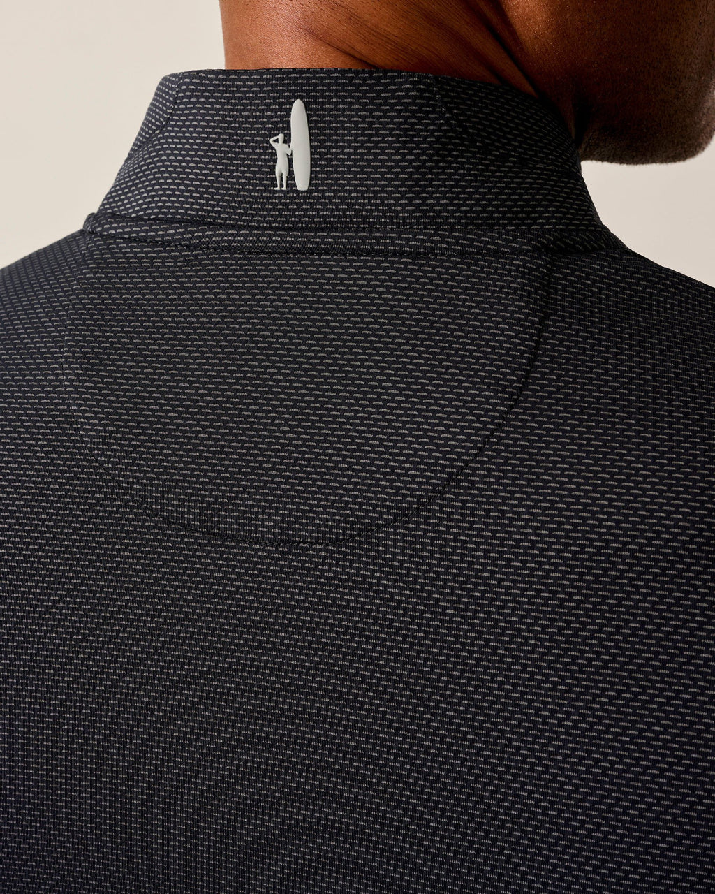Johnnie-O Jamie Jacquard Stretch 1/4-Zip Pullover