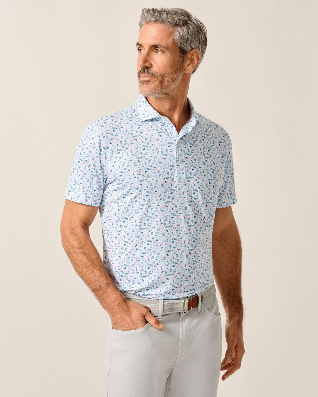 Johnnie-O Performance Featherweight Polo - JO America
