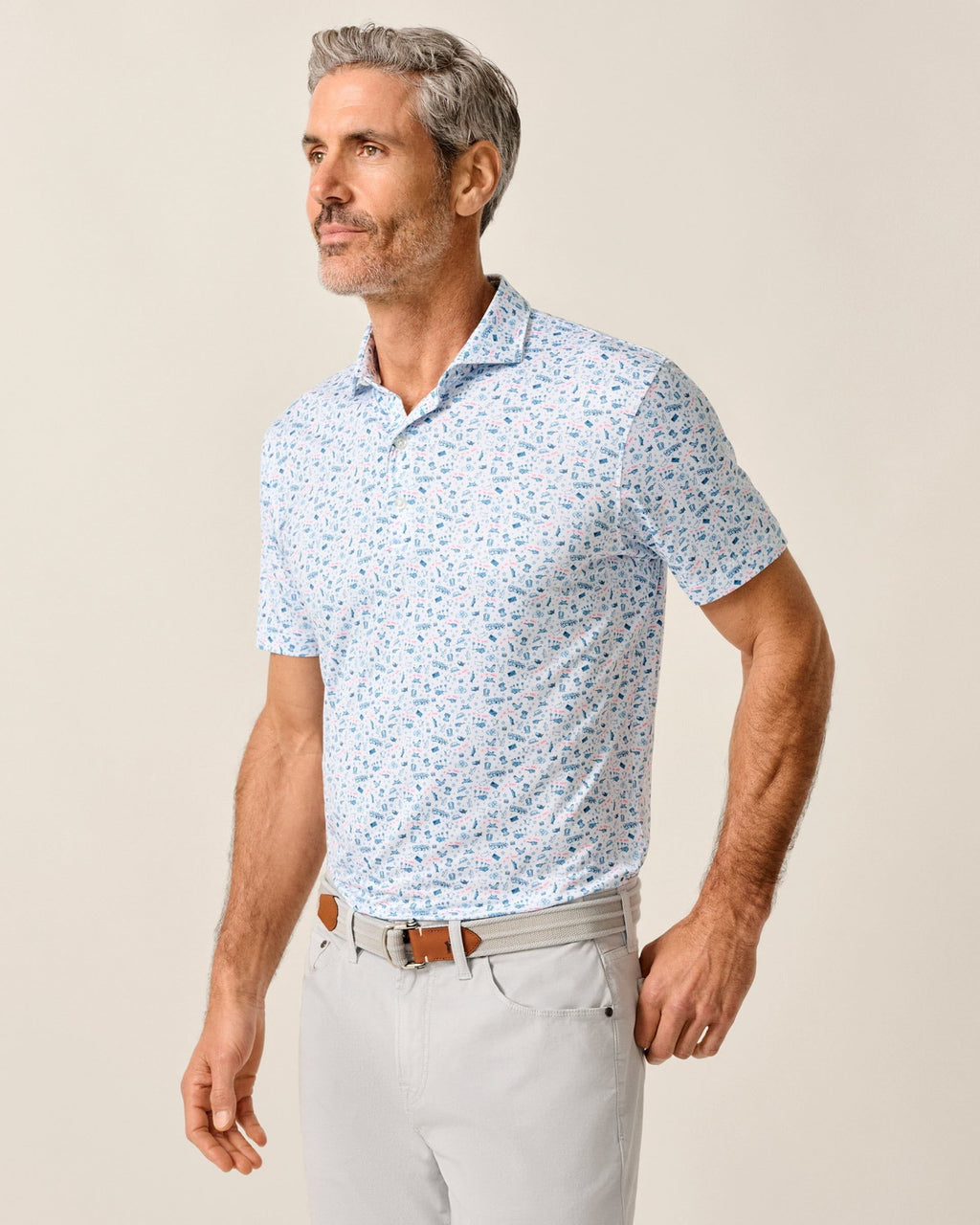 Johnnie-O Performance Featherweight Polo - JO America