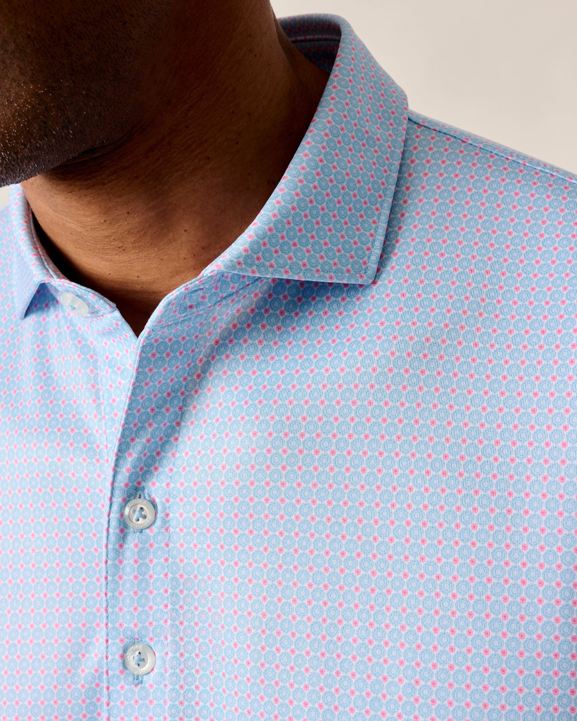 Johnnie-O Performance Jersey Polo - Julio, Maliblu