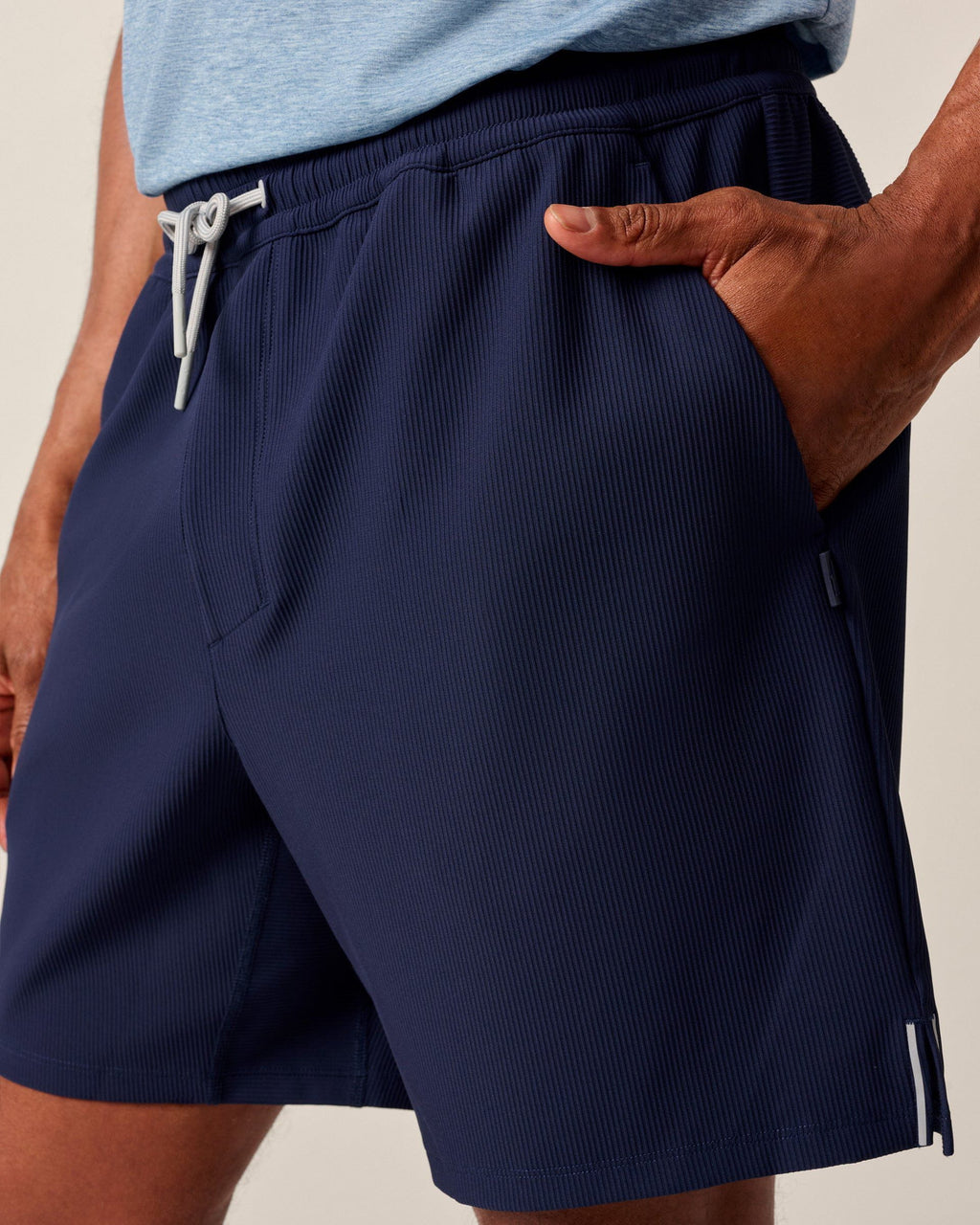 Johnnie-O Jumpin Ribbed Knit Performance Shorts