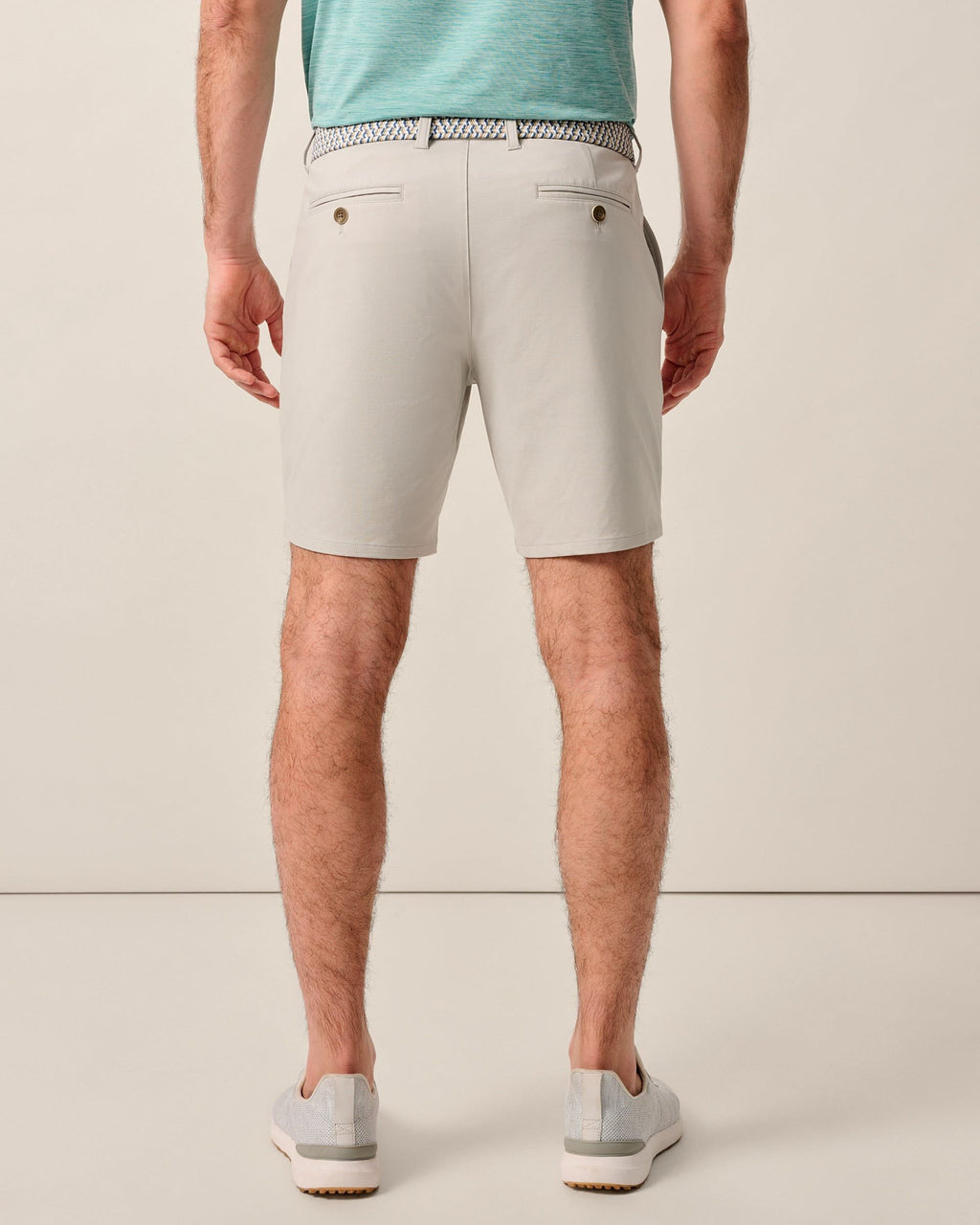 Johnnie-O Jupiters Stretch Cotton Performance Shorts, Seal