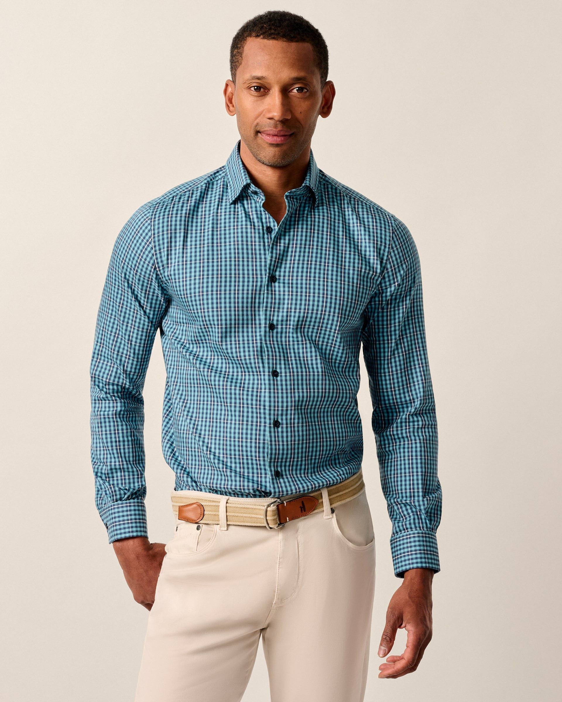 Johnnie-O Natural Performance Button Down Shirt - Kenney