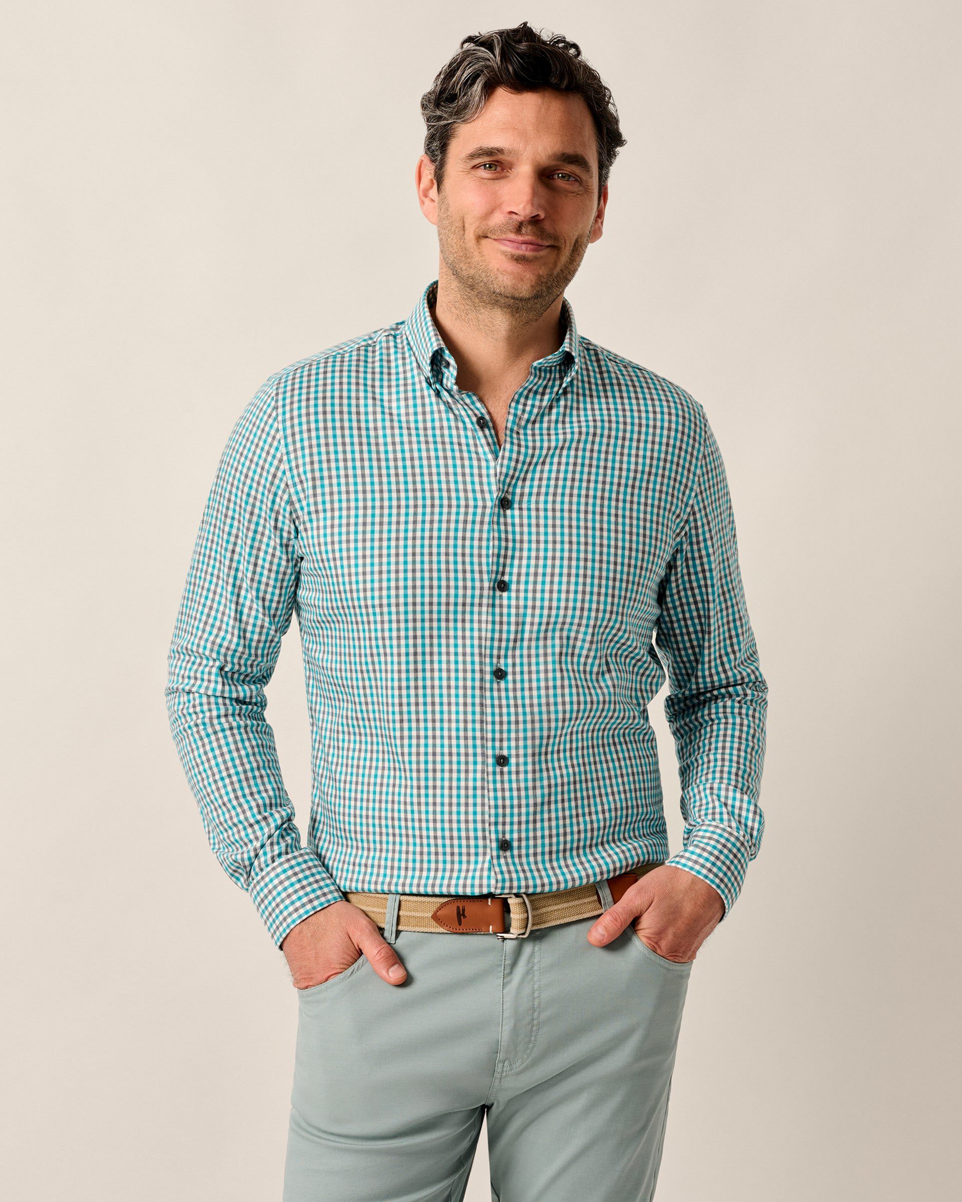 Johnnie-O Natural Performance Button Down Shirt - Kirtland