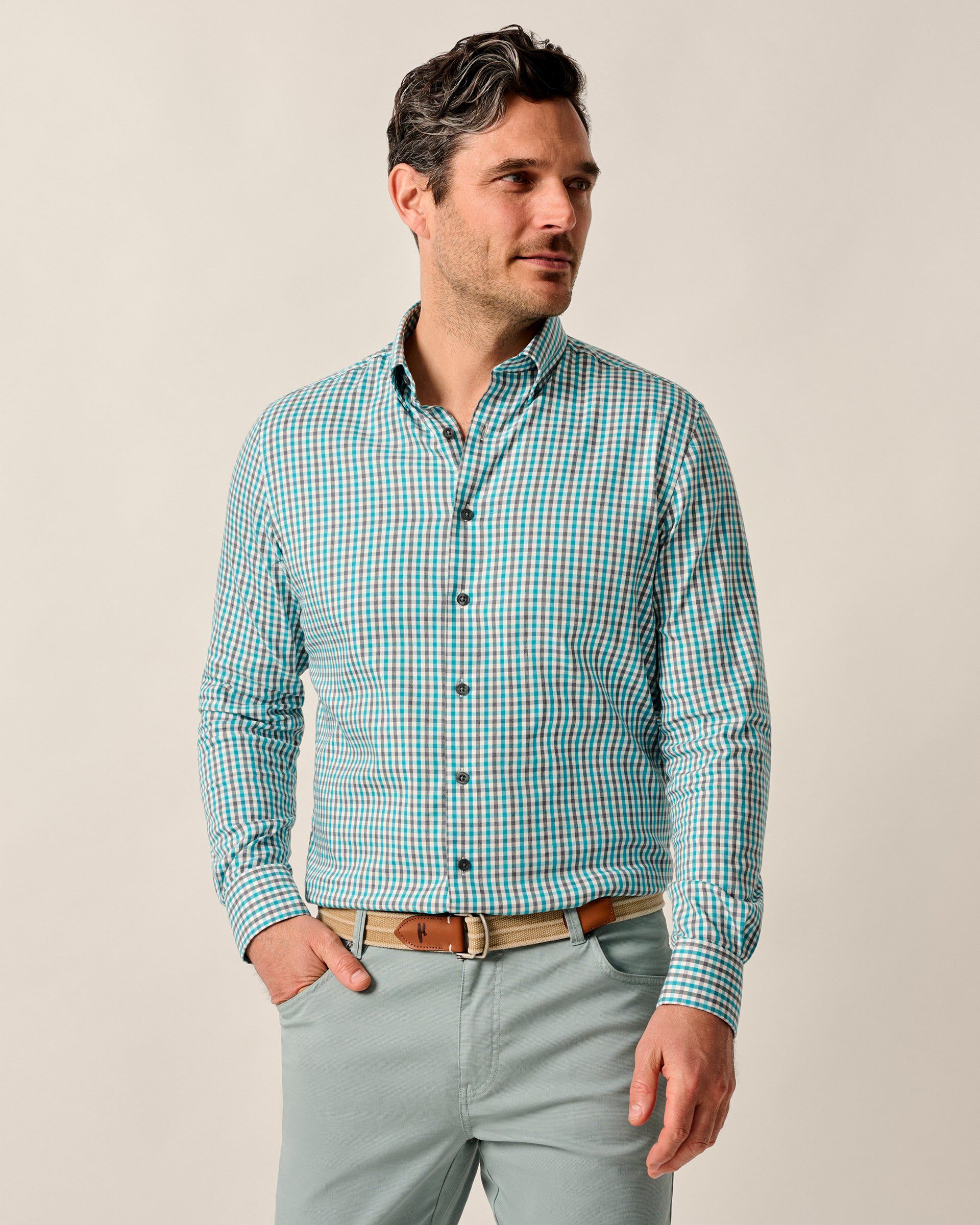 Johnnie-O Natural Performance Button Down Shirt - Kirtland