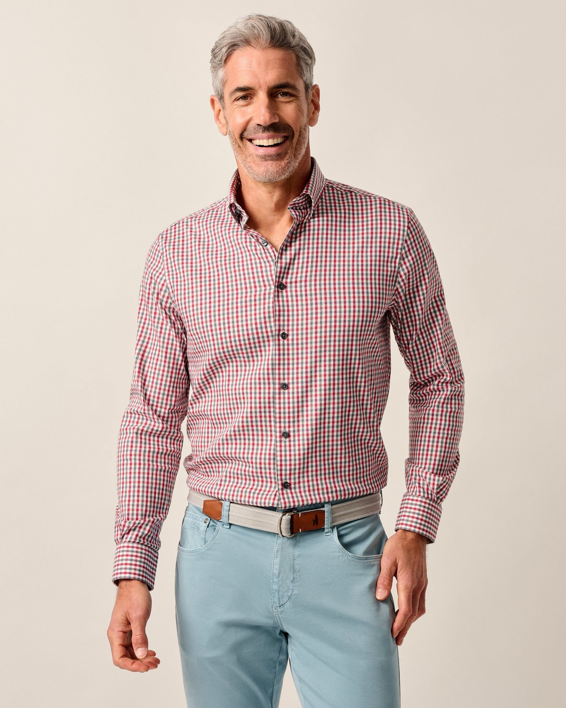 Johnnie-O Natural Performance Button Down Shirt - Kirtland