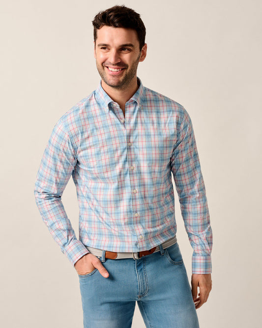Johnnie-O Everyday Performance Button Down Shirt - Lanes