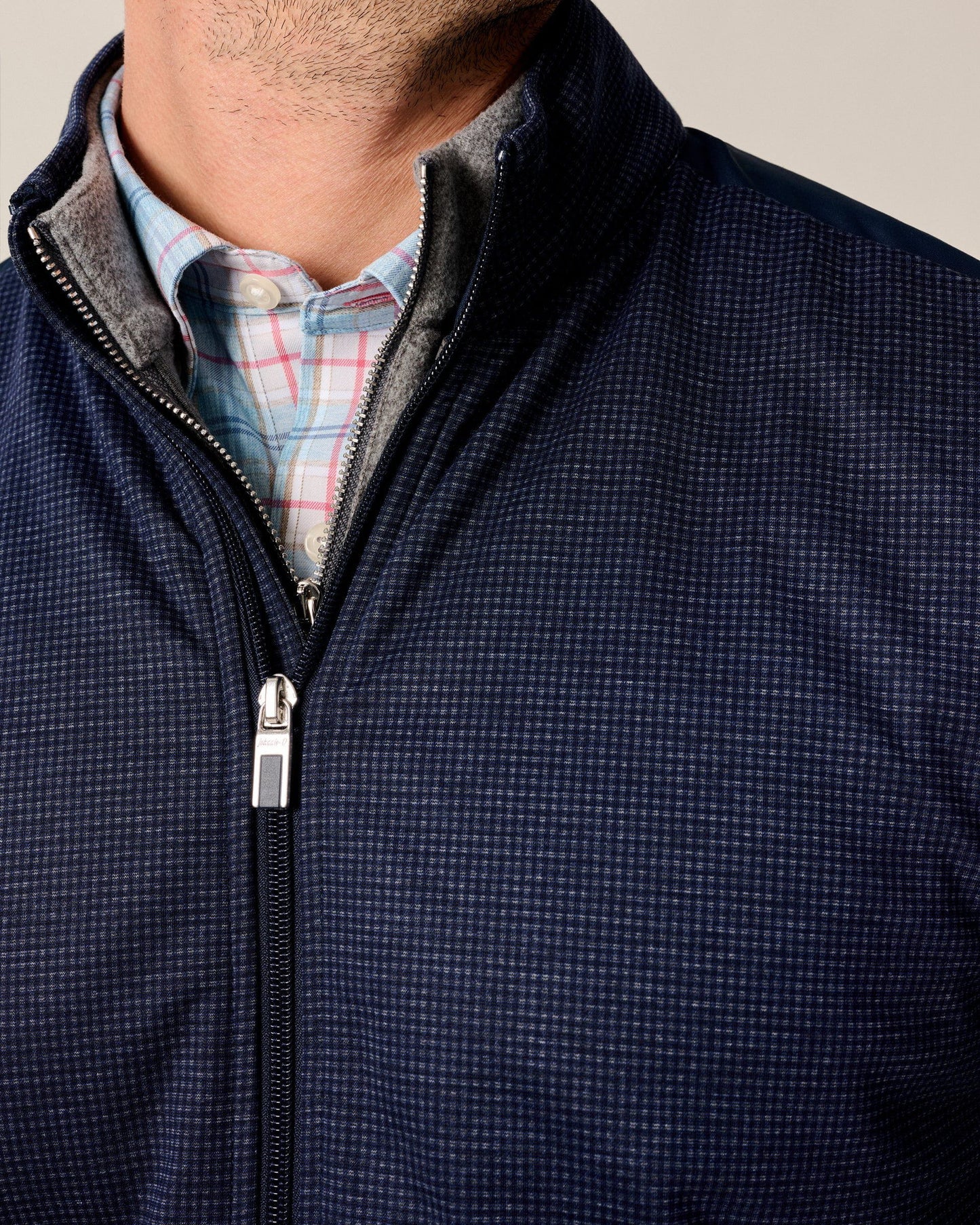 Johnnie-O Lomond Printed Knit Vest with PrimaLoft®