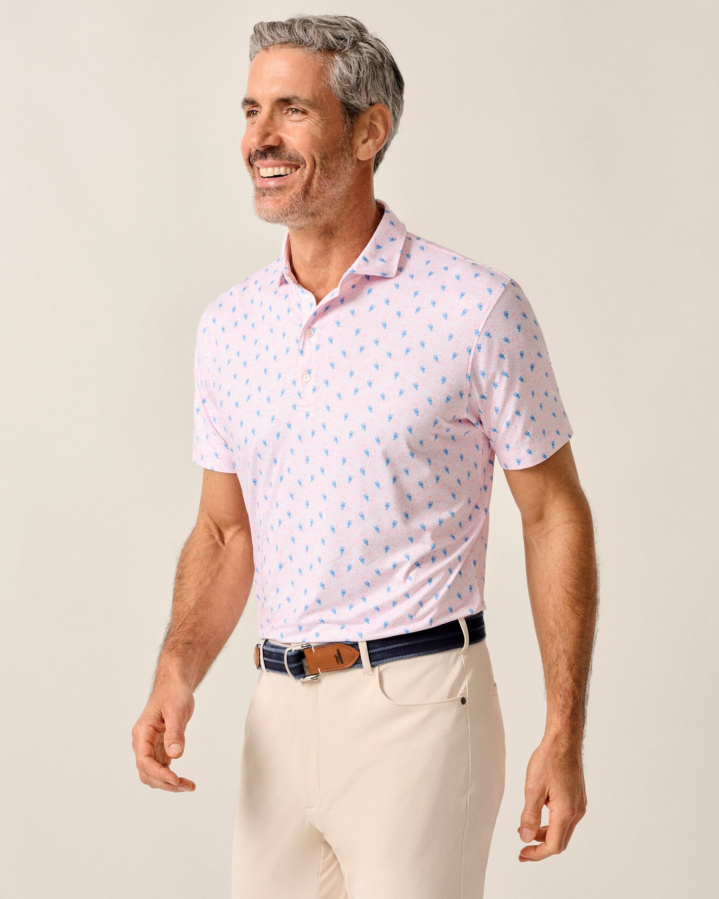 Johnnie-O Featherweight Performance Polo - Low Country