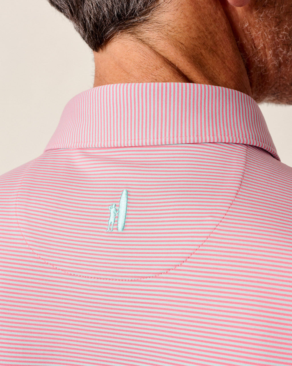 Johnnie-O Performance Jersey Polo - Lyndonn Stripe