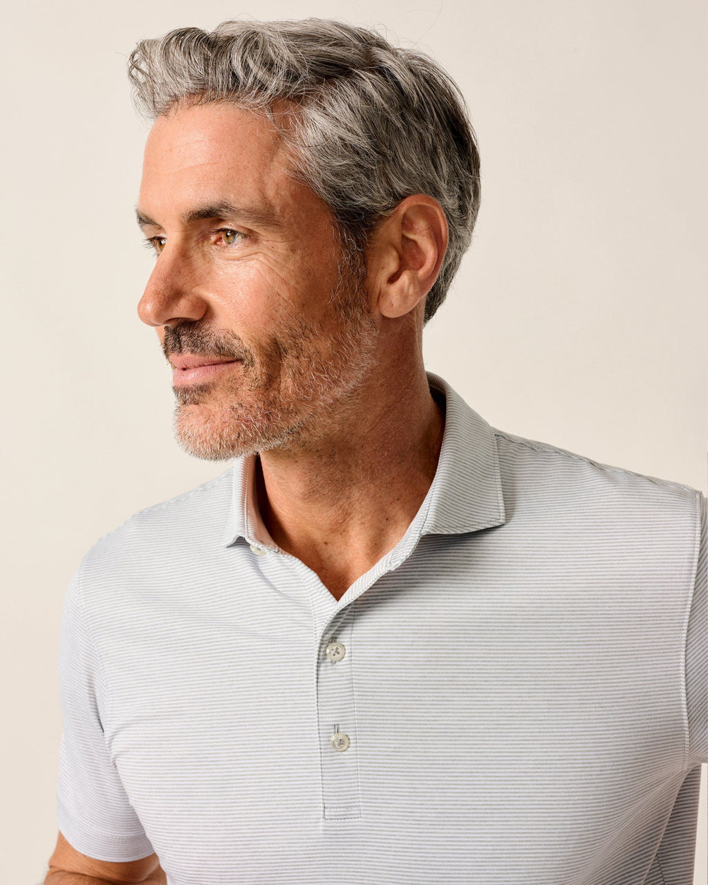 Johnnie-O Performance Jersey Polo - Lyndonn Stripe
