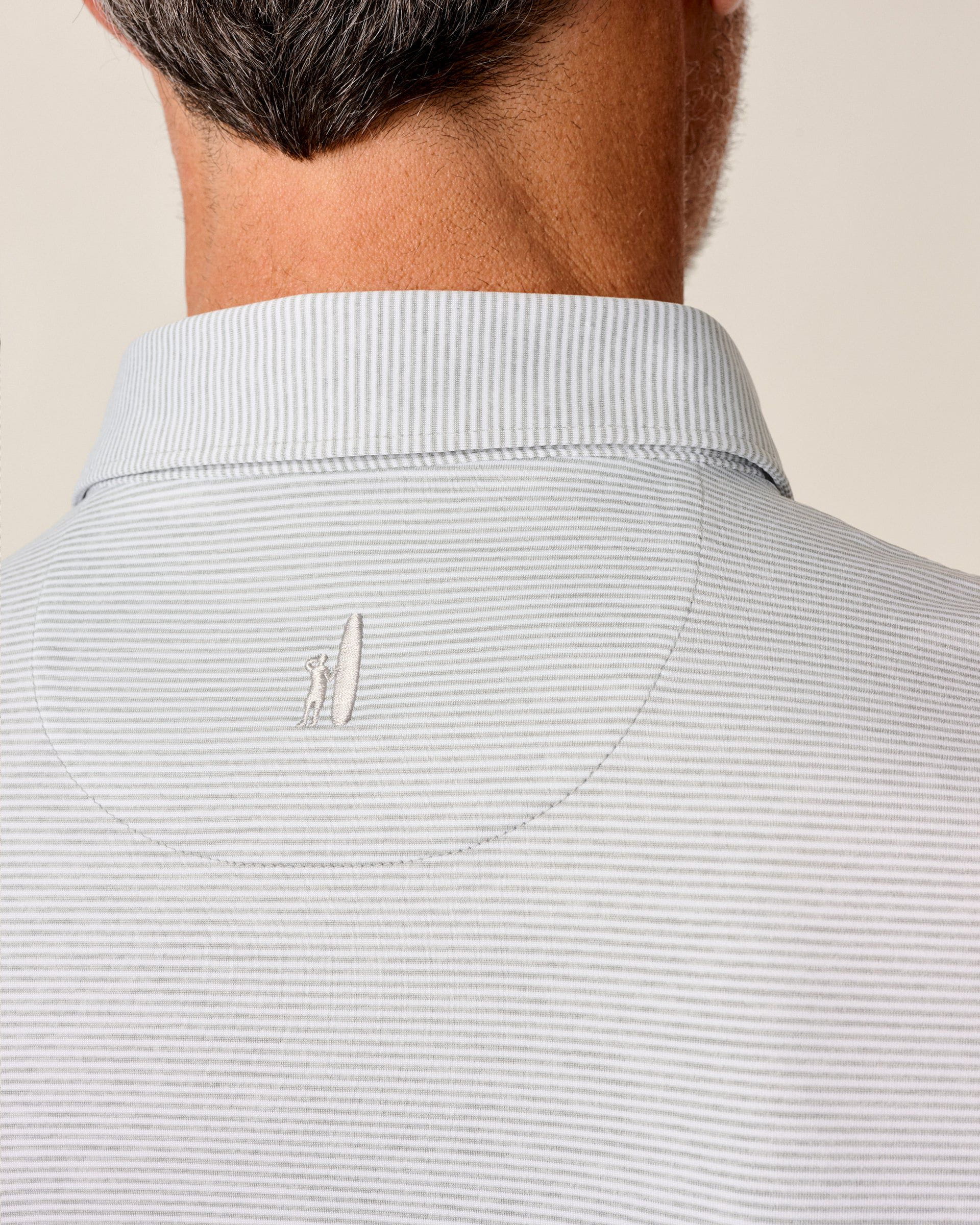 Johnnie-O Performance Jersey Polo - Lyndonn Stripe