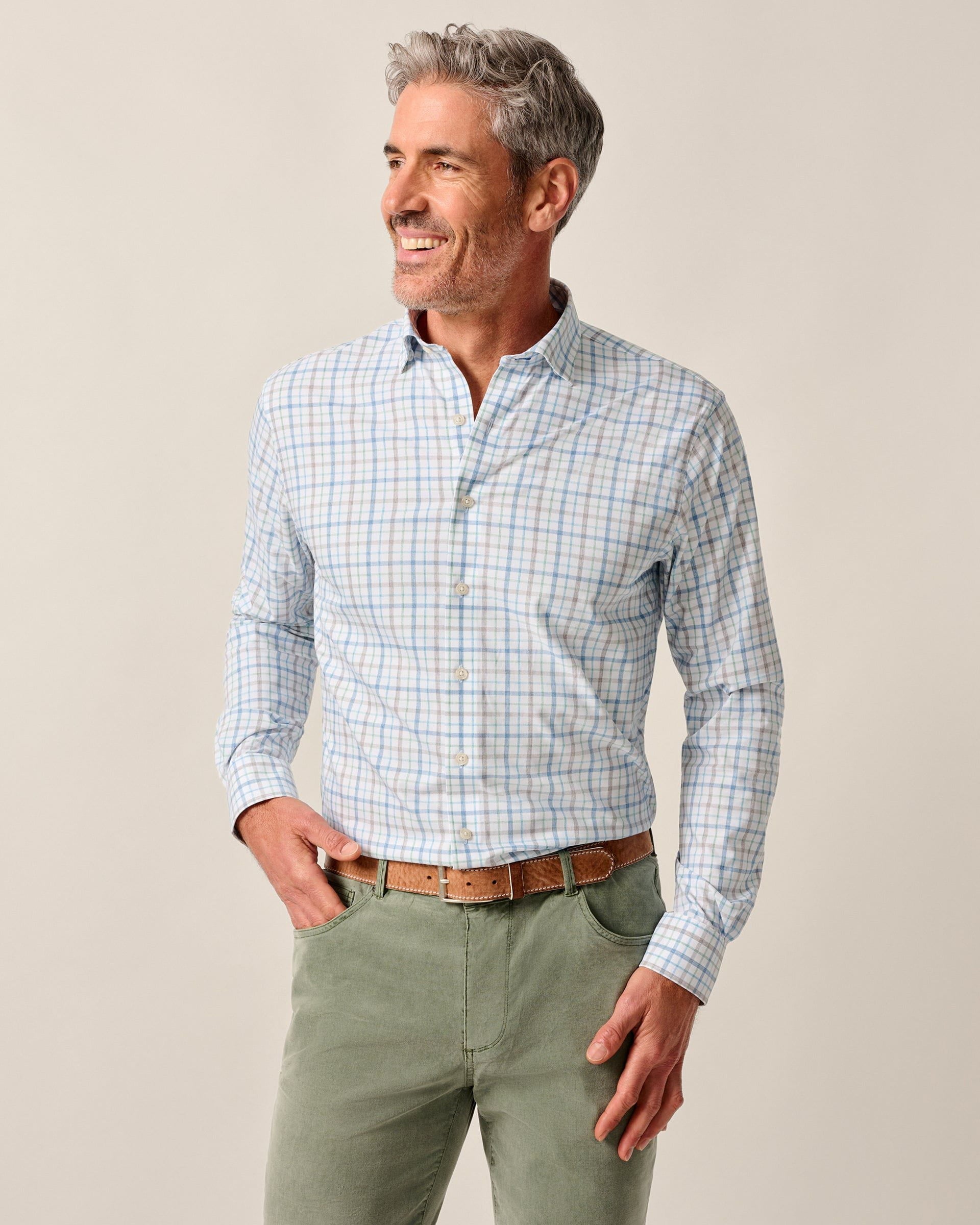 Johnnie-O Everyday Performance Button Down Shirt - Maarten