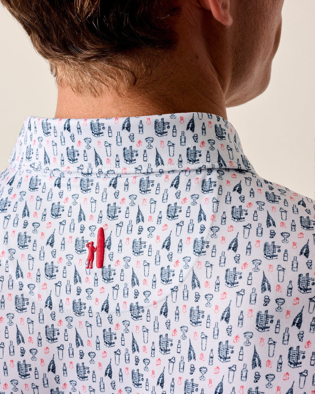 Johnnie-O Performance Jersey Polo - Manhatty