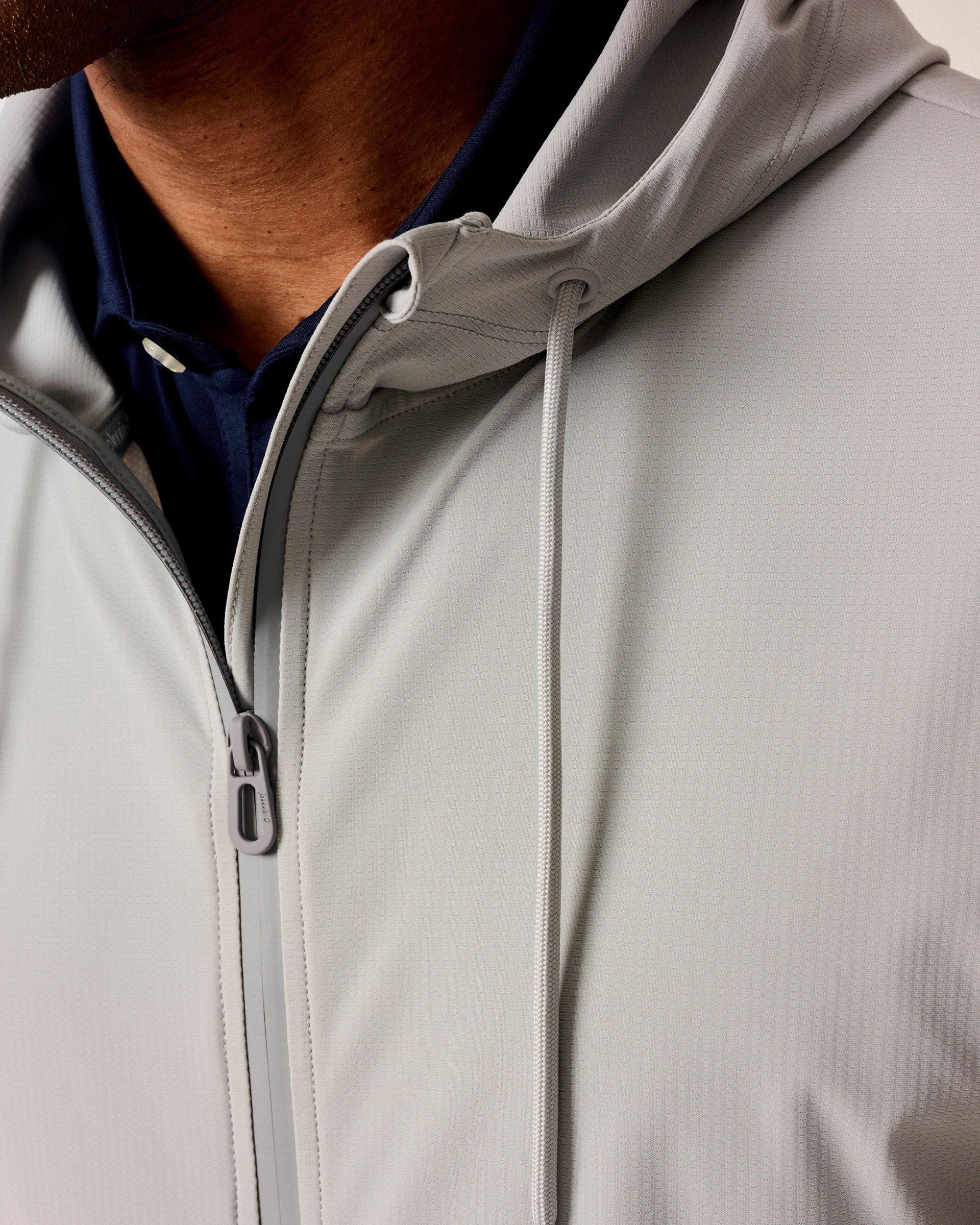 Johnnie-O Marshal Featherweight Hooded Jacket, Seal