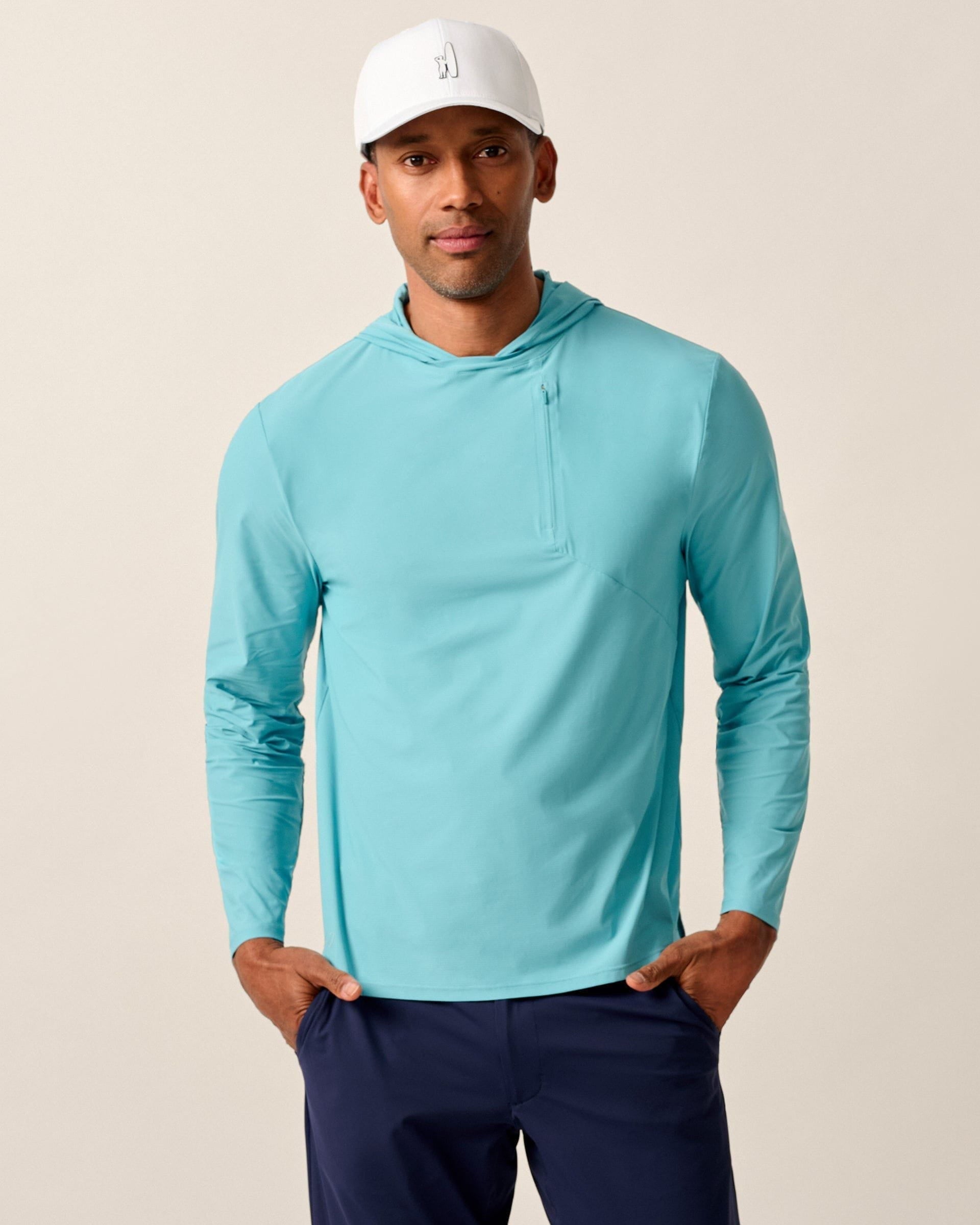 Johnnie-O Maxwel Performance T-Shirt Hoodie