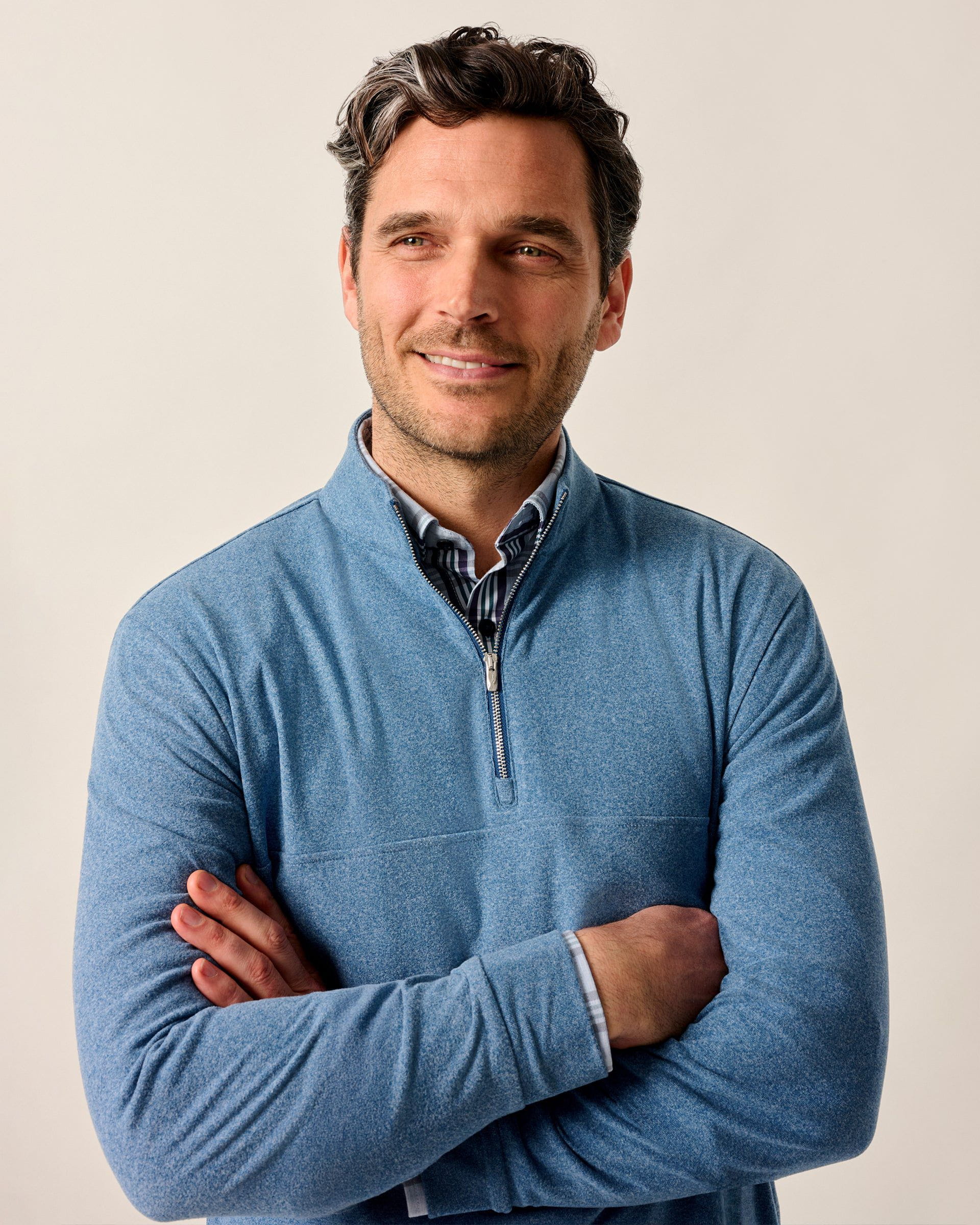 Johnnie-O Mikey Performance 1/4 Zip Pullover