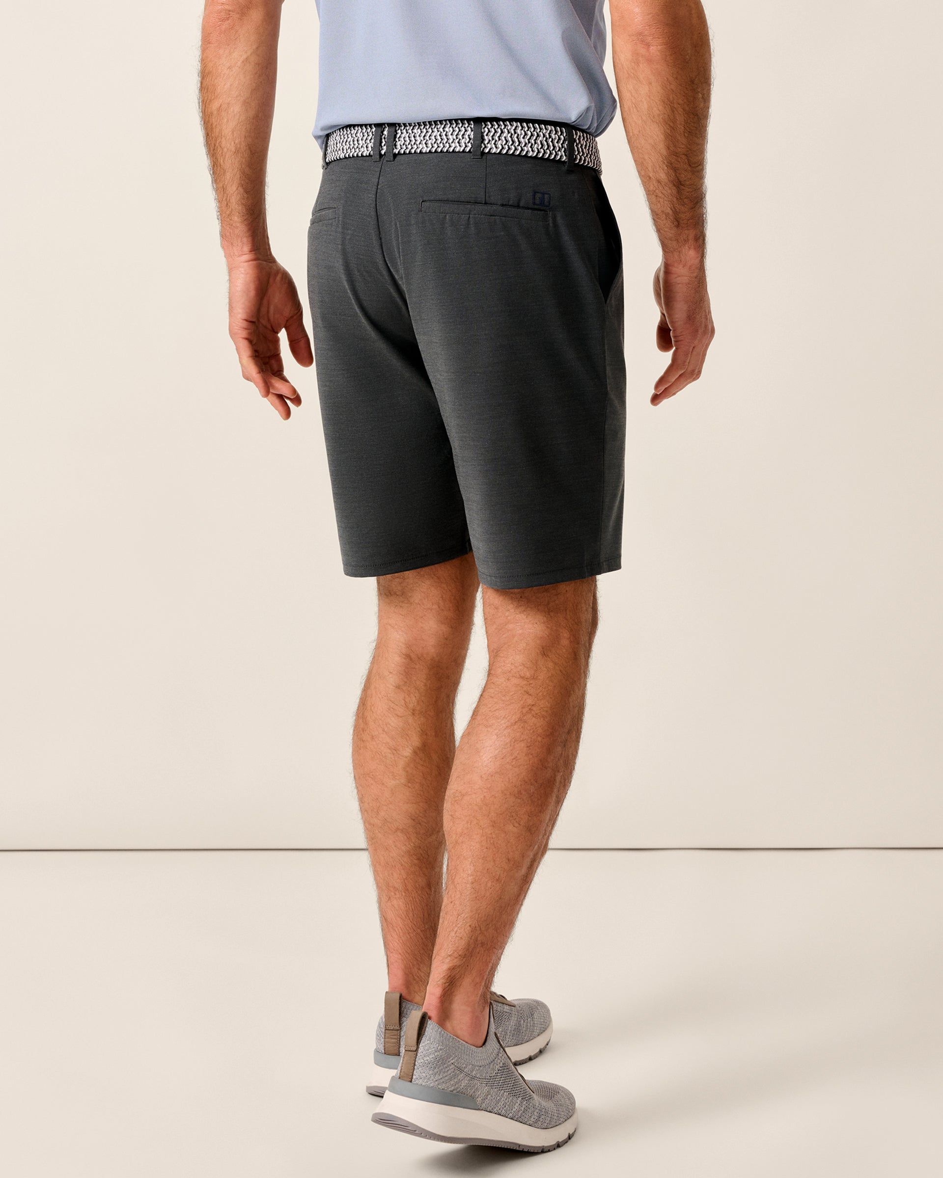 Johnnie-O Mulligan Performance Shorts, Black