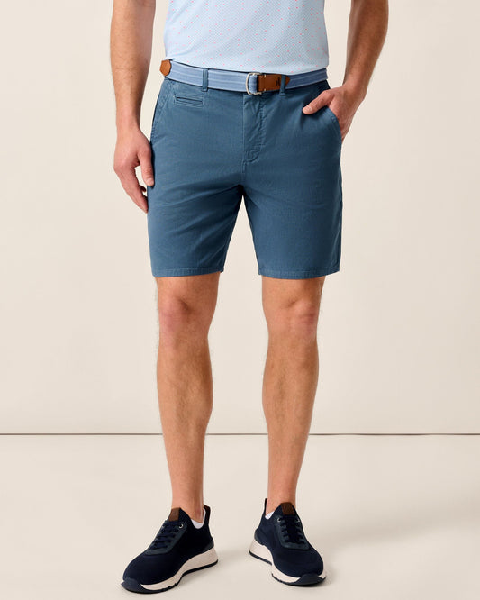 Johnnie-O Nassau Cotton Blend Shorts