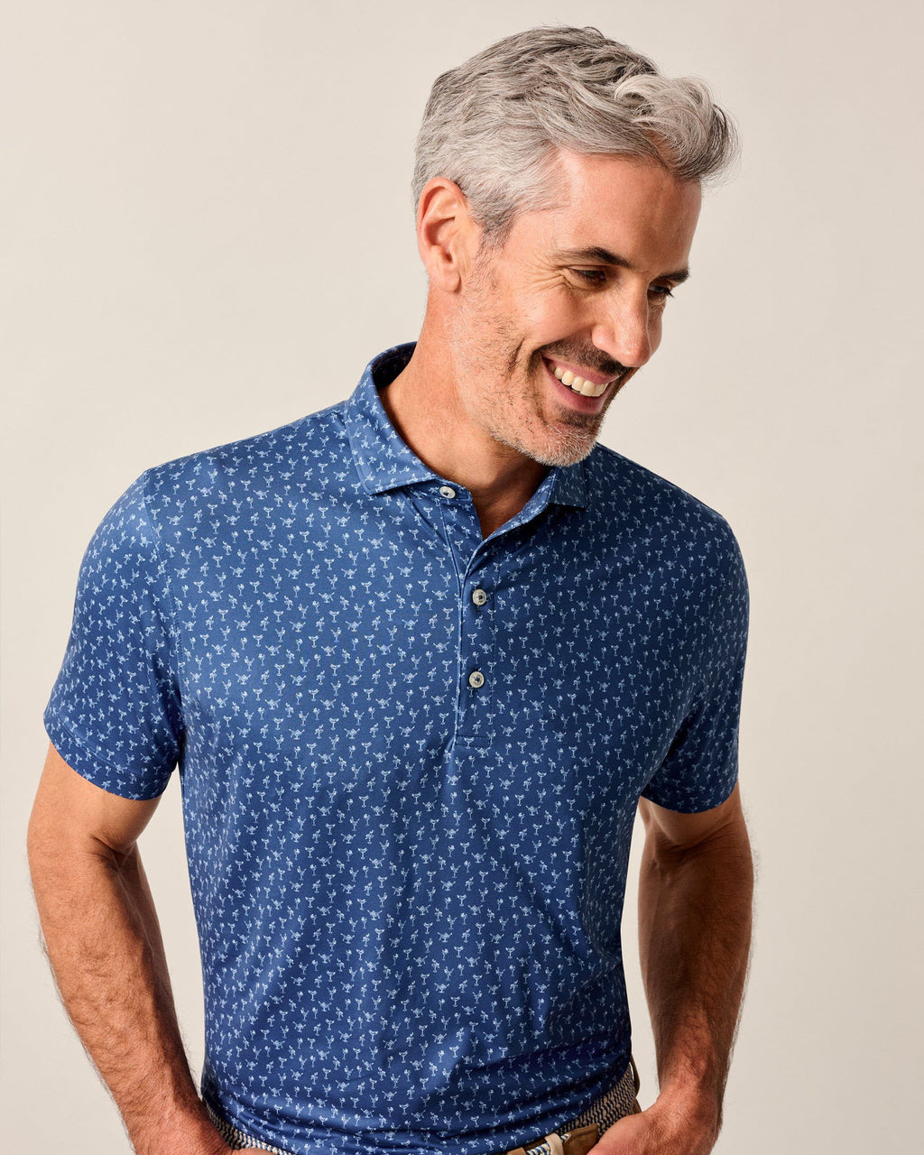 Johnnie-O Featherweight Performance Polo - Pin Up