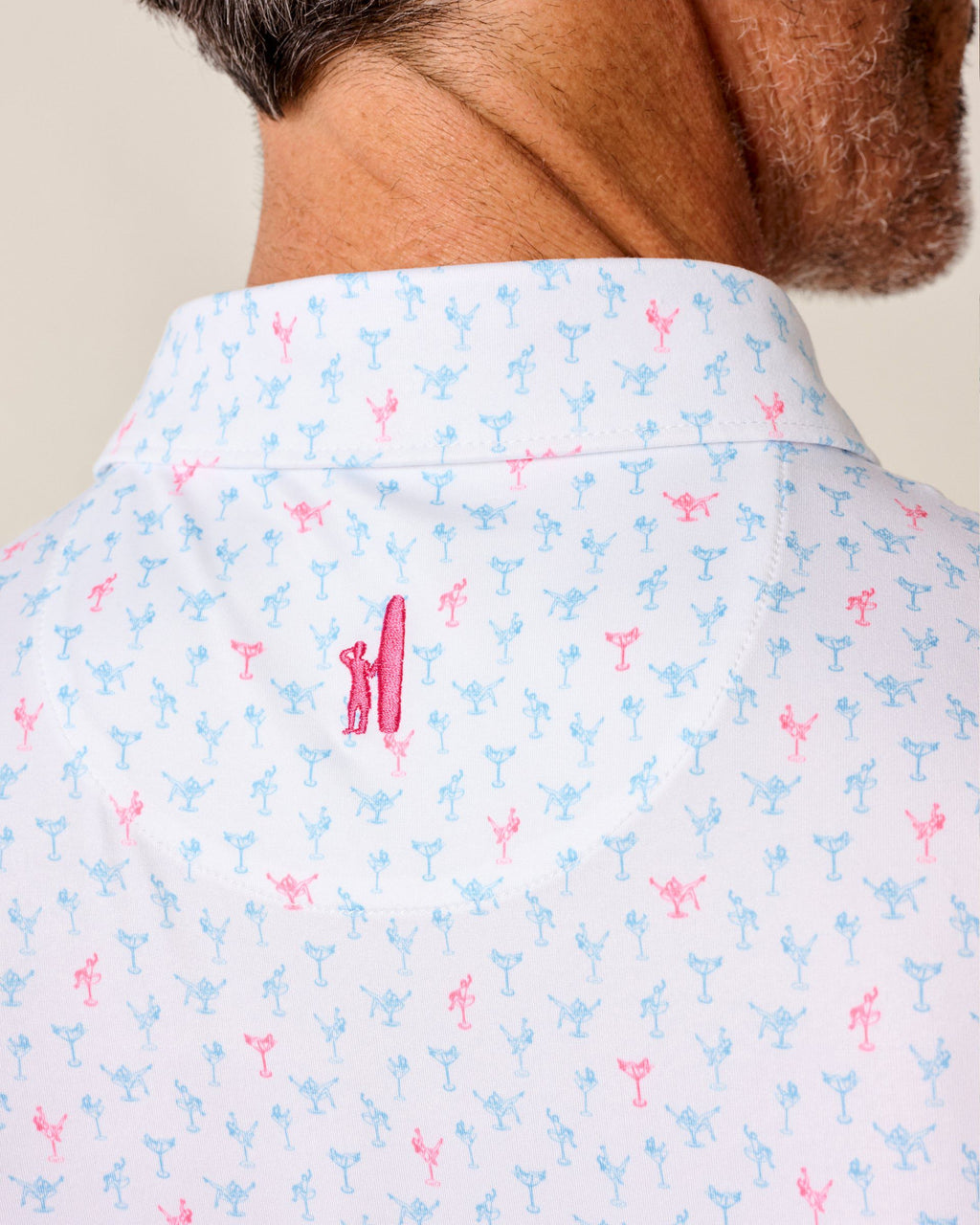 Johnnie-O Featherweight Performance Polo - Pin Up