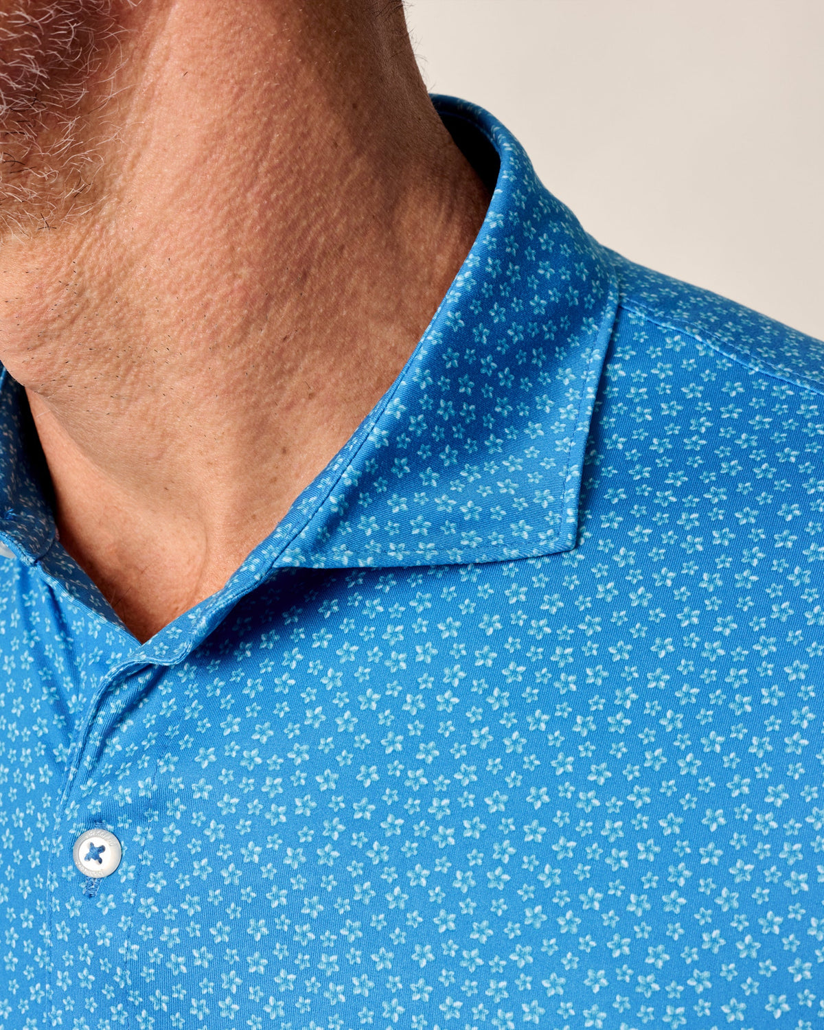 Johnnie-O Featherweight Performance Polo - Plumeria