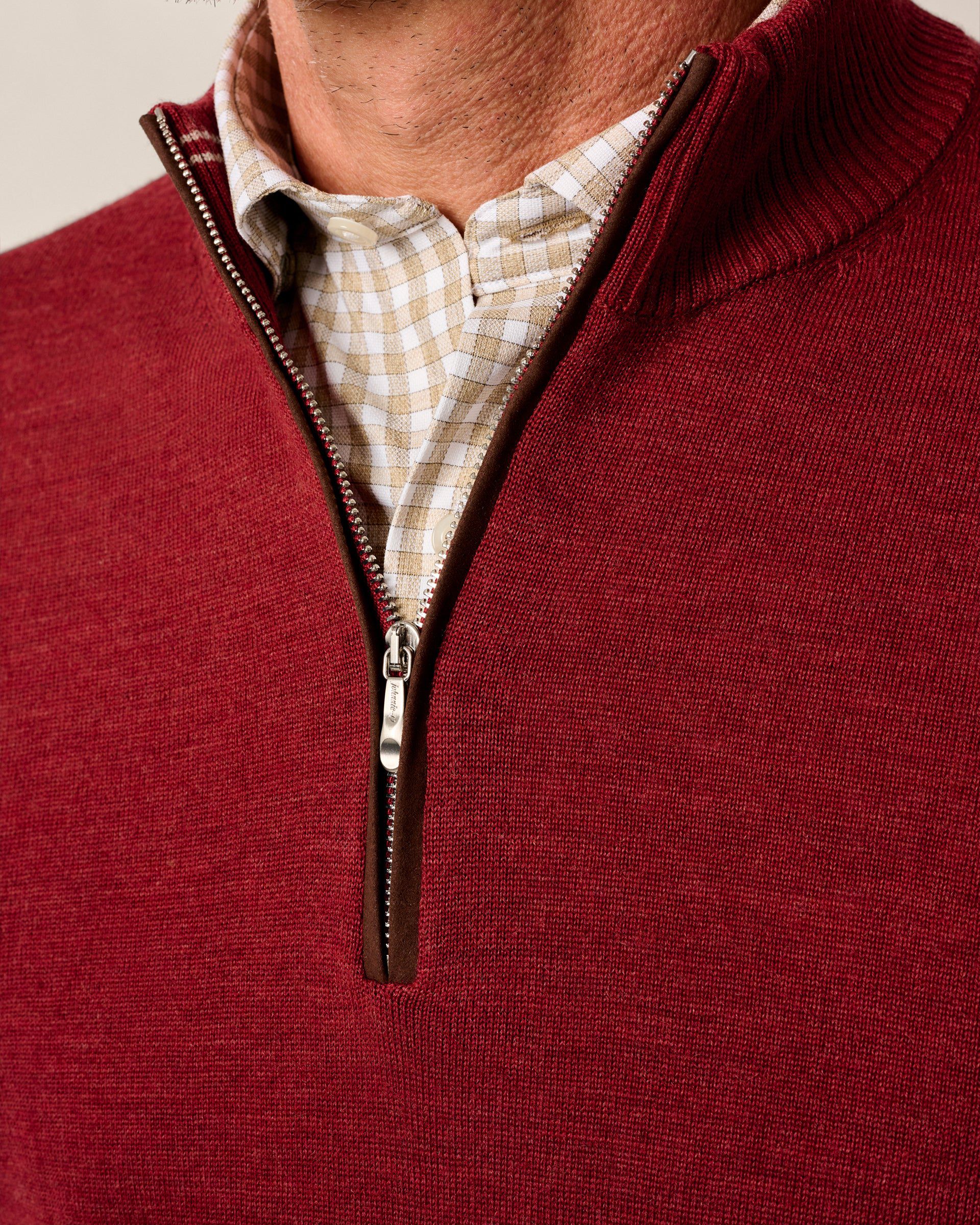 Johnnie-O Raynor Merino 1/4 Zip Sweater