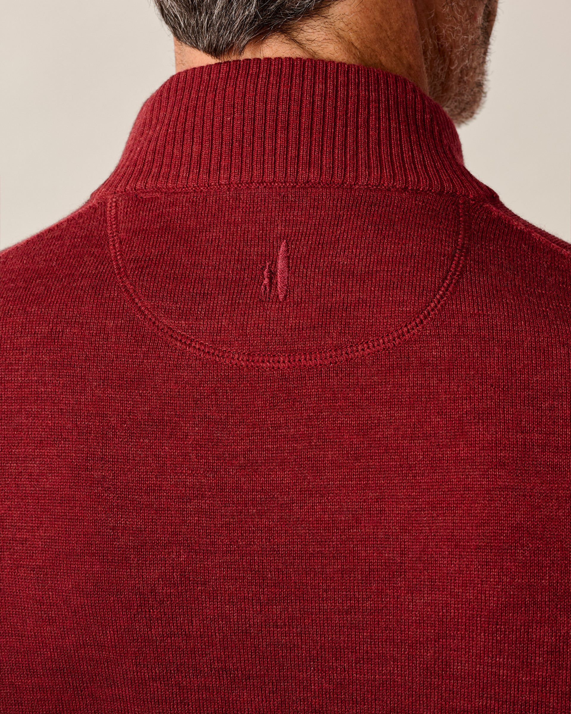 Johnnie-O Raynor Merino 1/4 Zip Sweater