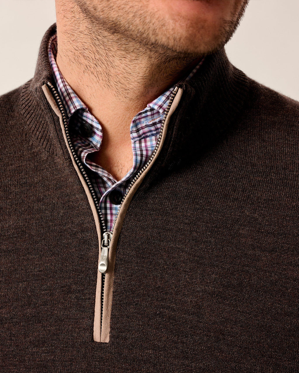 Johnnie-O Raynor Merino 1/4 Zip Sweater