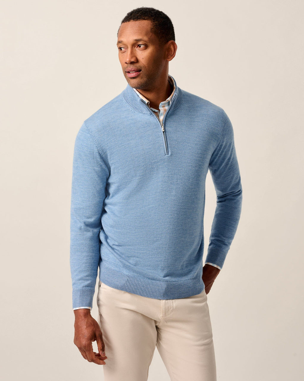 Johnnie-O Raynor Merino 1/4 Zip Sweater